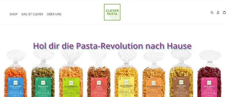 Clever Pasta Website