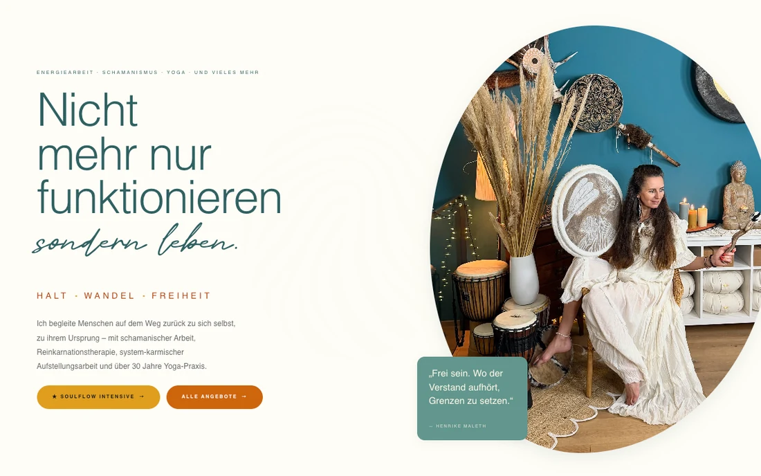 Henrike Maleth Website